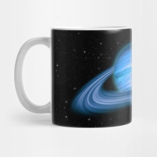 Light Blue Jupiter Planet Mug